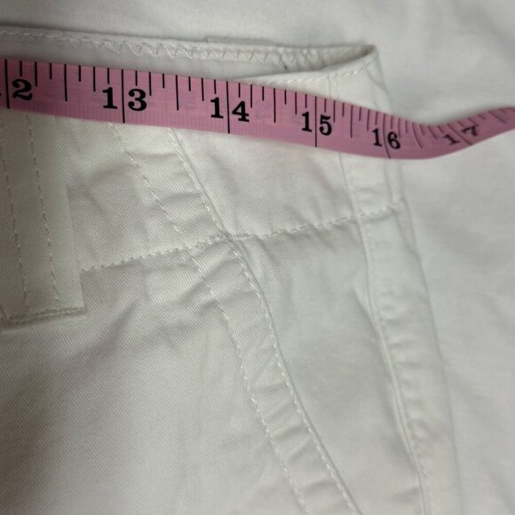 Lilly Pulitzer Palm Beach Fit Capri Pants Women’s 8 White Cotton EUC - Picture 12 of 13